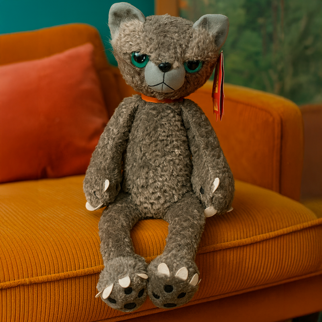 Peluche gatito saratch