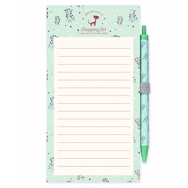 Libreta Pizarra Magnética Lista de Compras con Lápiz