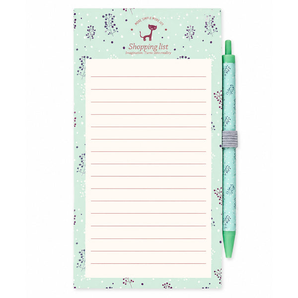 Libreta Pizarra Magnética Lista de Compras con Lápiz