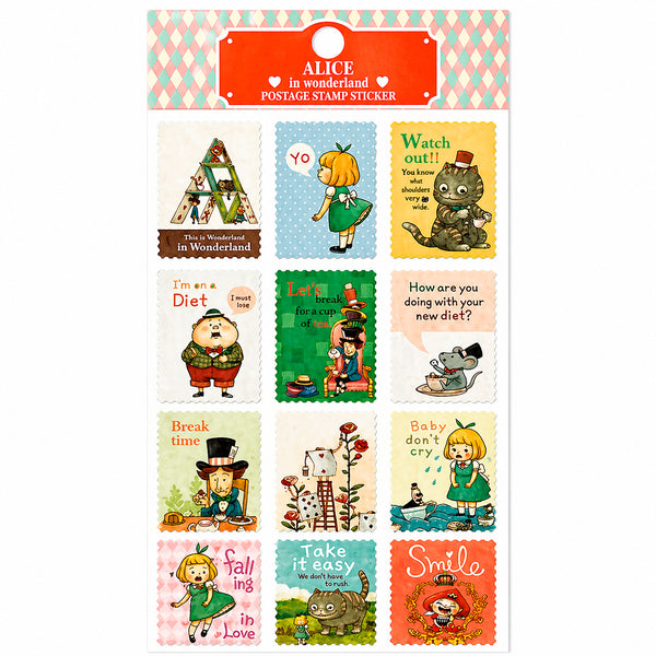 Stickers Alicia (letras)