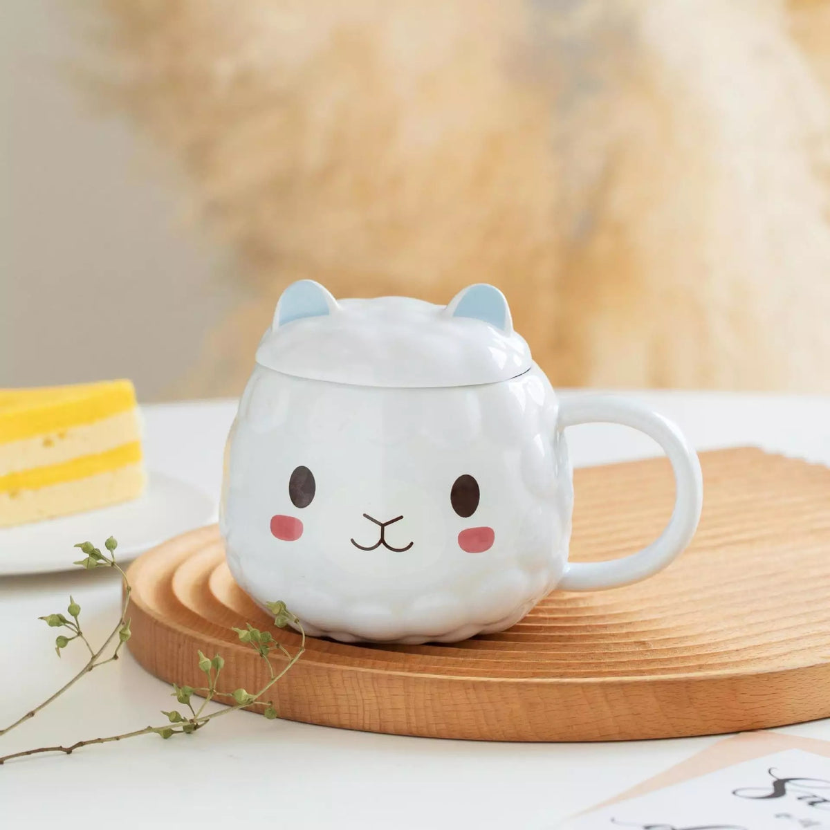 Tazón Alpaca Kawaii