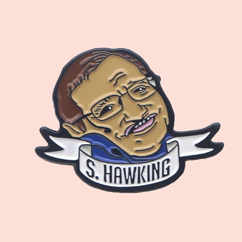 Pins Stephen Hawking