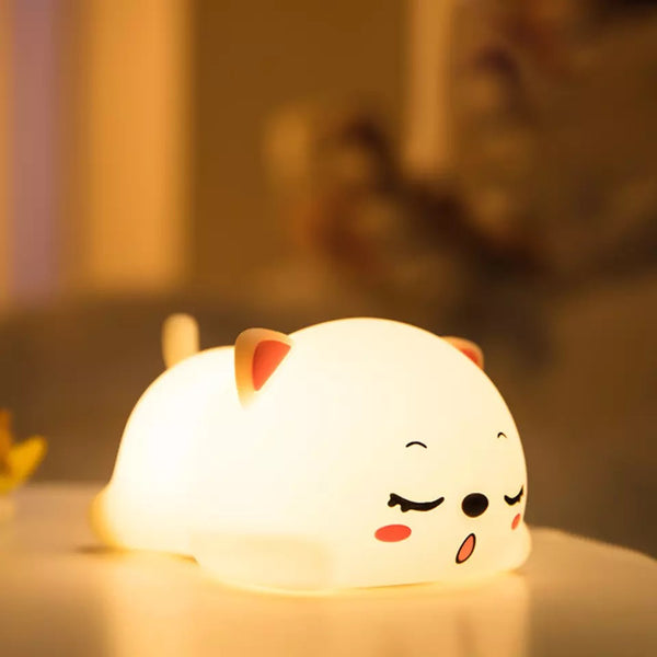 Lámpara Gato Espanta Cuco LED