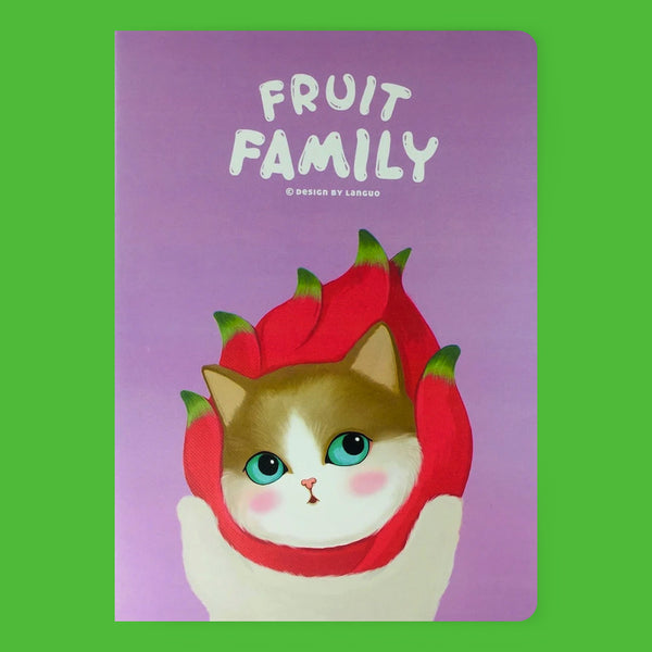 Libreta Gato Fruta