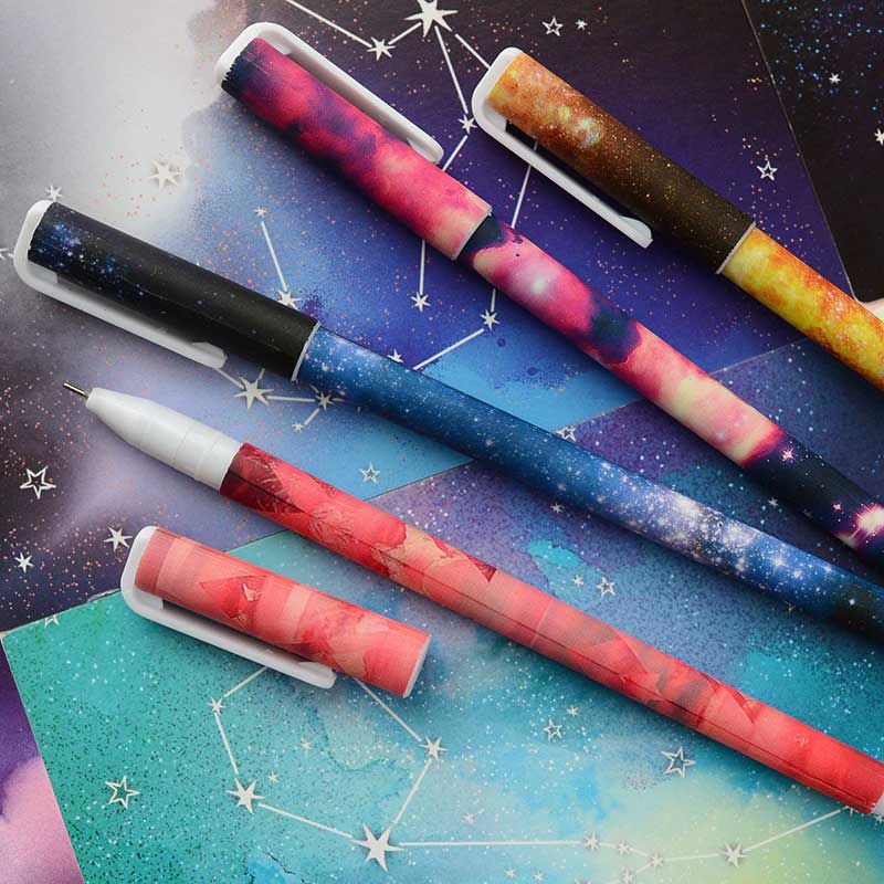 Lápices Tinta Colores Galaxia