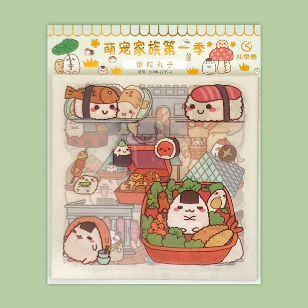 Stickers sushi (pack)